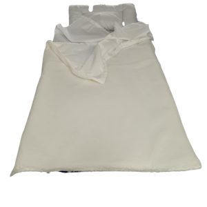 Kit lençol/saco, almofada e manta