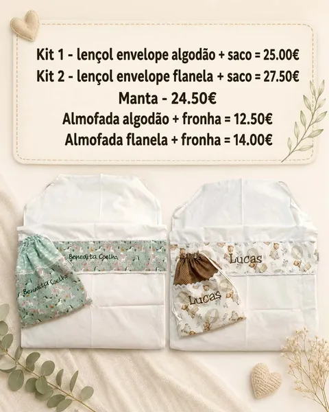 Kit Lençol/saco Catre - Image 2